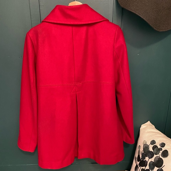 Red Peacoat in Small - Picture 3 of 12